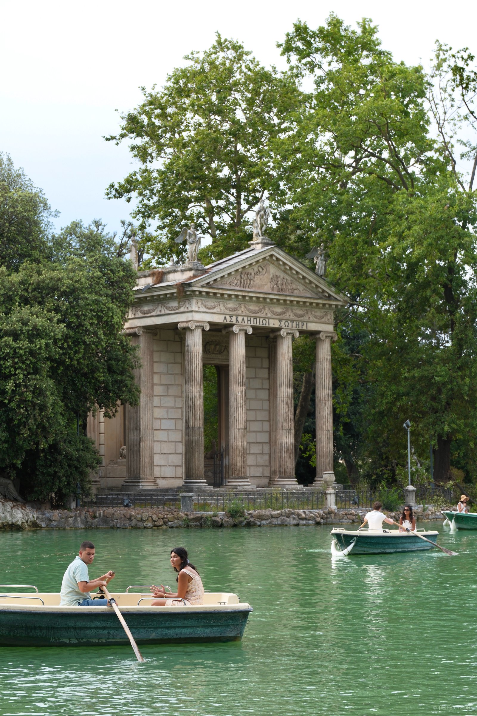 Temple of Asclepius, Villa Borghese, Rome